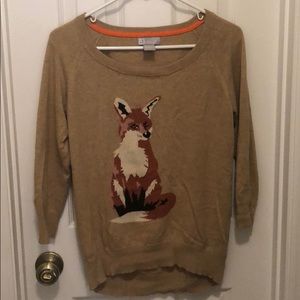 Fox sweater